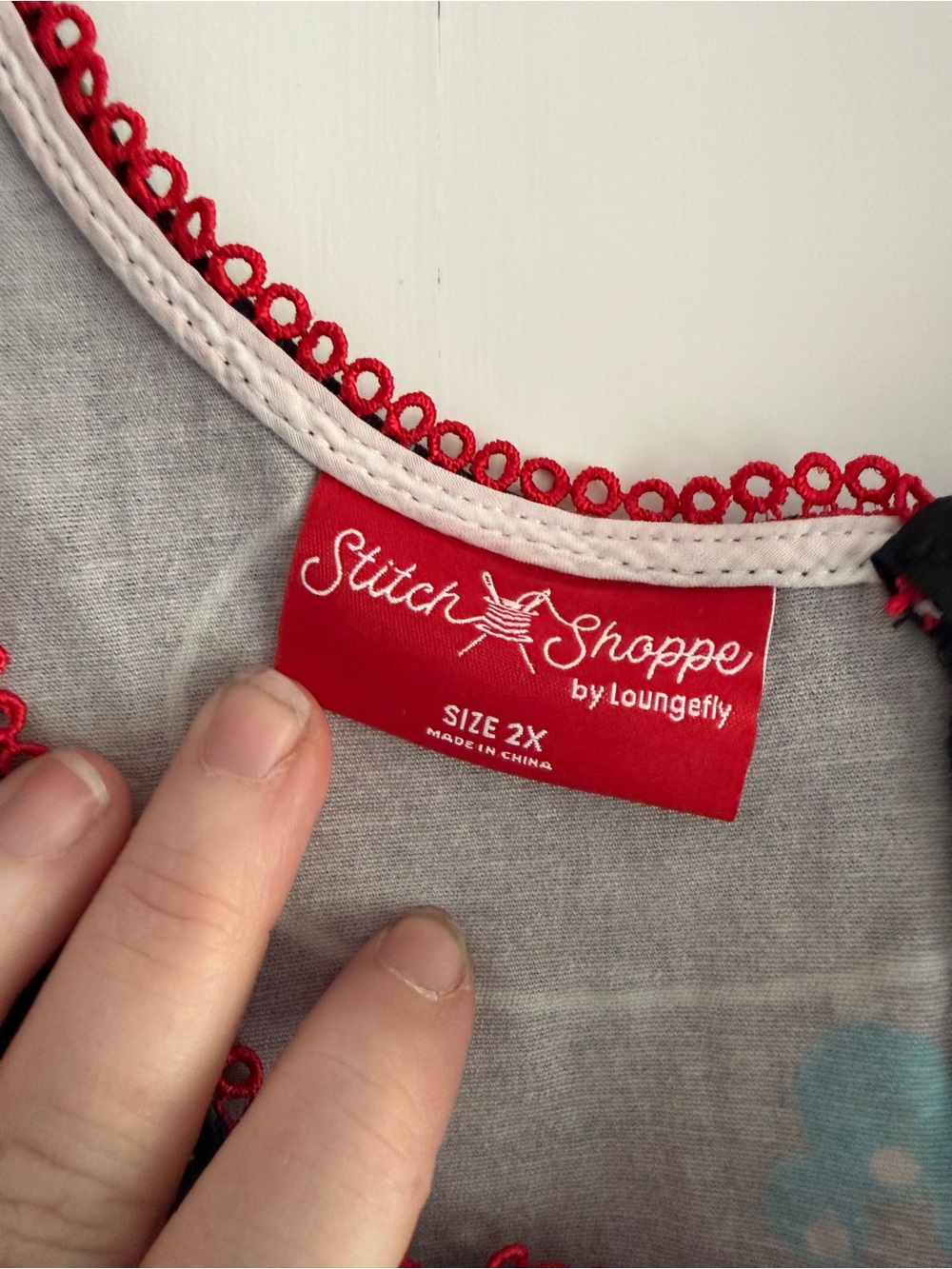 Stitch Shoppe by Loungefly Mickey Christmas Lights Print Dress - Picture 5 of 5